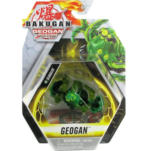 Bakugan Geogan Rising Collectible- Sluggler- Action Figure and Trading Card Game