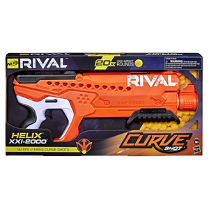 Nerf Rival Curve Shot Helix XXI-2000 Blaster New Toy With 12 Rounds