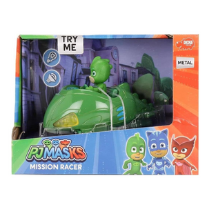 PJ Masks Gekko Diecast Racer Car with Lights Sounds by Dickie Toys