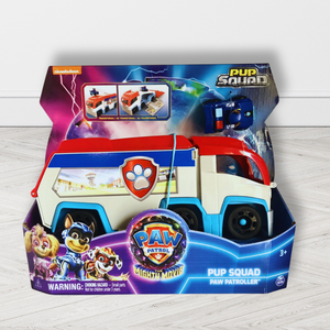 PAW Patrol The Mighty Movie Pup Squad Patroller Toy Truck Chase Toy Car Race Fun