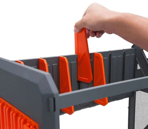 NERF Elite Blaster Rack Storage for up to Six Blasters
