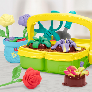 Play-Doh Blooming Flower Garden Toy Playset Nature Pretend Play New Toy