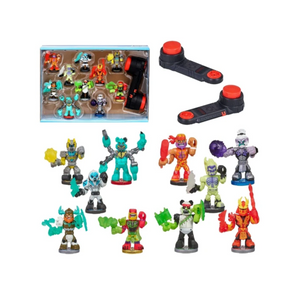 Akedo Button Bash Collector Pack Exclusive Multicolor Video Game Play Gift Set