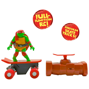 Teenage Mutant Ninja Turtle Raphael Half Pipe RC Vehicle Ages 5+ New Toy