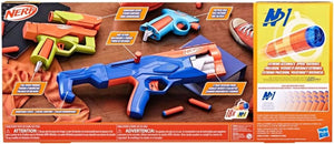 NERF N-Series Ultimate Gear Pack 3 Blasters with Scope & Stock Ages 8+ New Toy