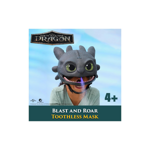 Dreamworks Dragons How to Train Your Dragon Toothless Mask Lights Sounds Play