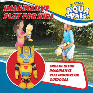 Wahu Aqua Pals Transformers Bumblebee Medium Plush Pool Toy Kids Water Fun 2+