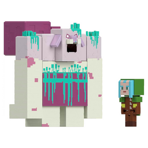 Minecraft Legends Devourer Figure with Slime Attack & Ranger 3.25 Inch Toy