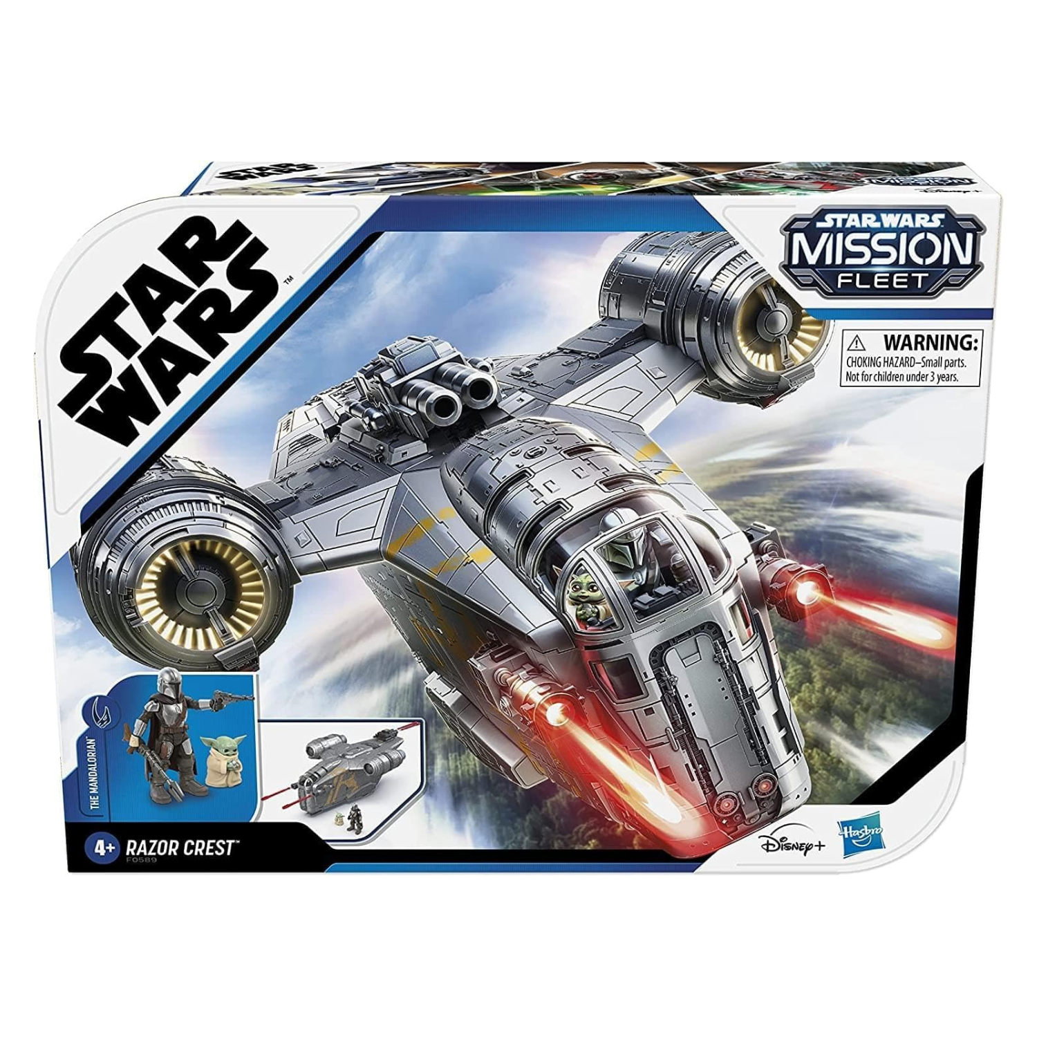 Star Wars Mission Fleet Razor Crest Vehicle with Mandalorian Figure for Kids 4 +