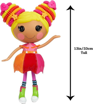 Lalaloopsy Silly Hair Doll April Sunsplash Ages 4+ New Toy with Brush Clips Play