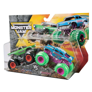 Monster Jam Series 33 Diecast Truck 2 Pack Avenger vs Avenger Toy Race Ages 3 +