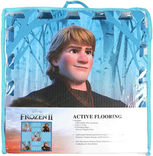 Disney Frozen 9 Square Feet Active Flooring 9 Tiles Elsa Queen Play Gift
