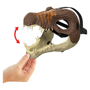 Jurassic World Rebirth Spinosaurus Dinosaur Mask Head Wear Costume Gear New Toy