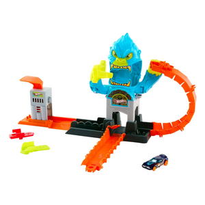 Hot Wheels Toy Car Track Set City Gorilla Slam Attack New Toy