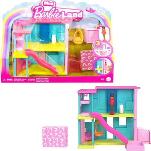 Barbie Mini BarbieLand Dollhouse Dreamhouse Surprise 1.5-inch Doll Furniture Fun