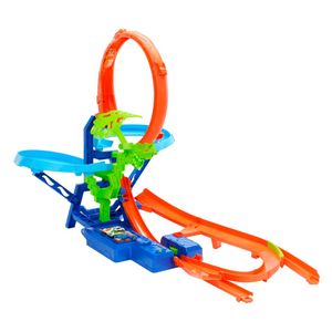 Hot Wheels Stunt Tracks Mid-Air Crash Collision Playset Ages 5+ New Toy