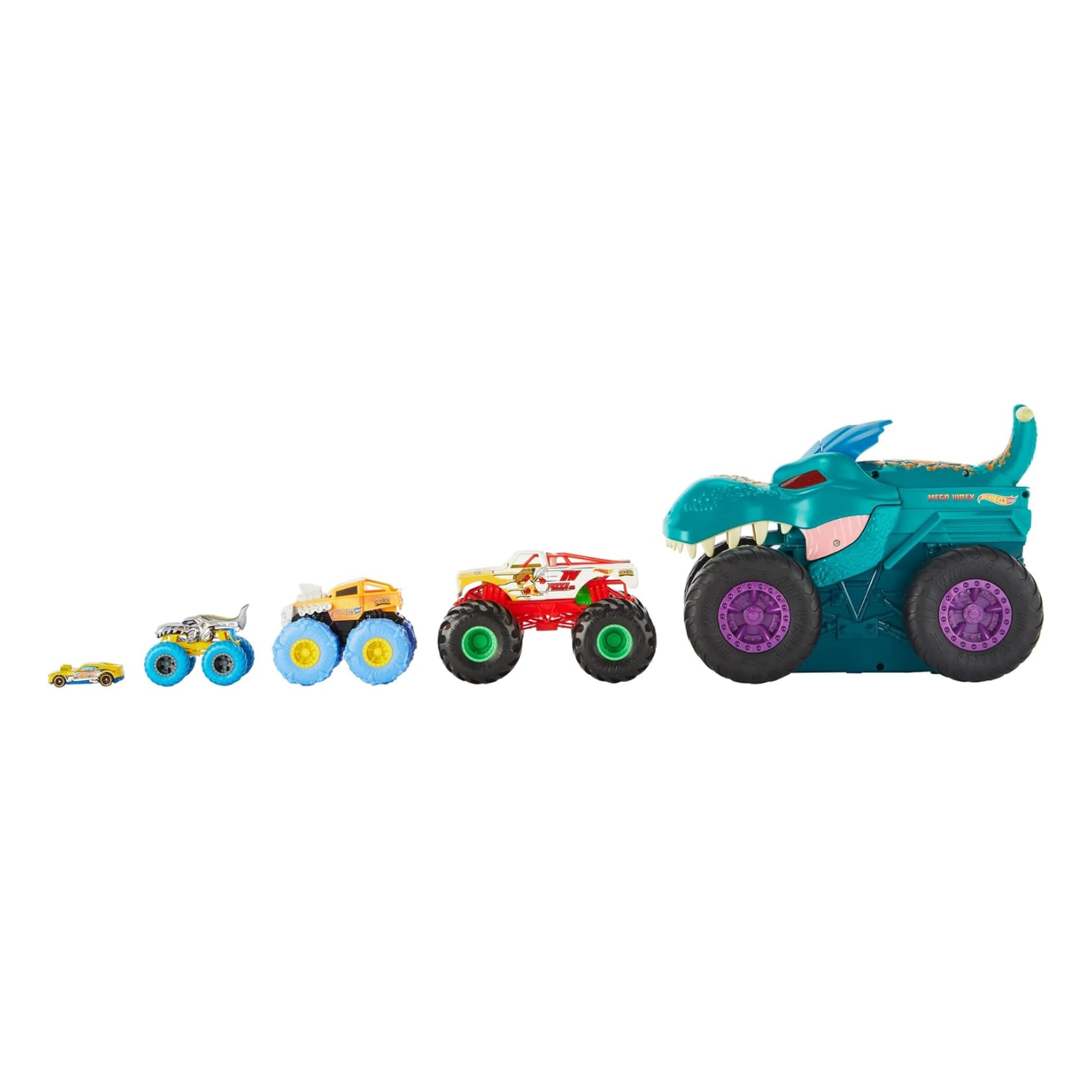 Hot Wheels Chompin Mega-Wrex Large Toy Monster Truck New Toy