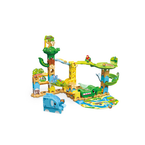 VTech Marble Rush Junior Animal Safari Slide Ages 3+ New Toy Elephant Giraffe