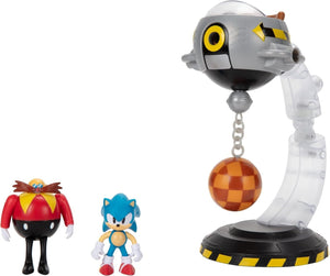 Sonic The Hedgehog Egg Mobile Battle Set Action Figures Collectible Play Gift