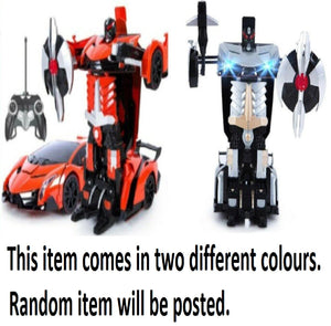 MZ Transforming New Car 2333X RC IR 8+ Toy Robot Remote Control Race Play Gift