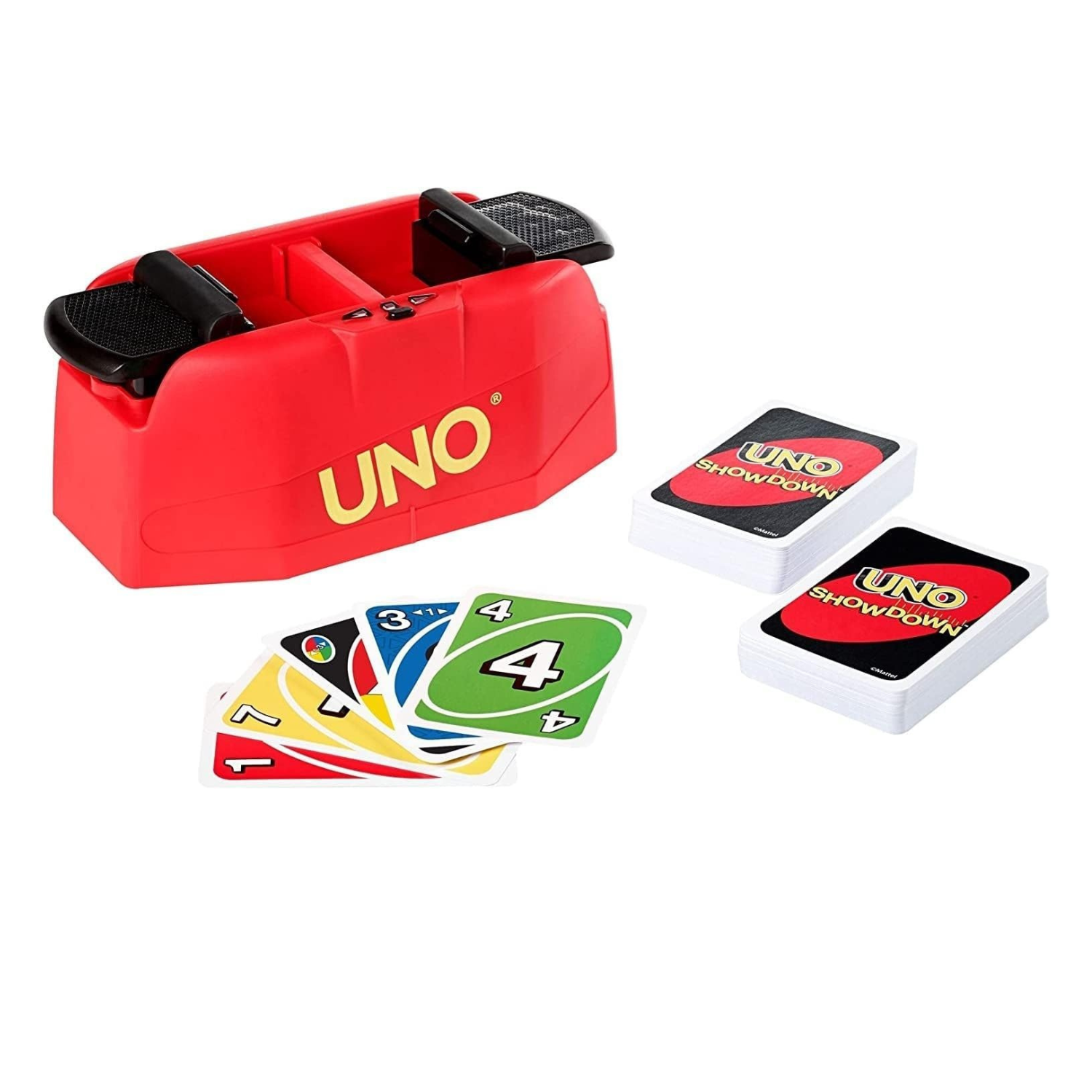UNO Showdown Game by Mattel Family Card Game for Kids Age 7 Plus Fun Party Toy