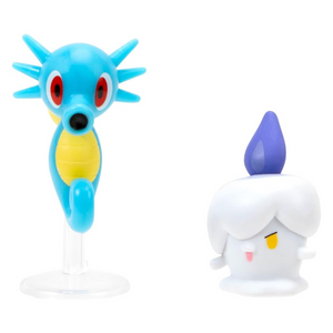 Battle Figure 2 Pack Litwick and Horsea Action Figures Ages 4 + Play