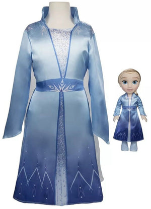 Frozen 2 My Friend Elsa Doll with Child Size Dress Gift Set Ages 3+ New Toy Play