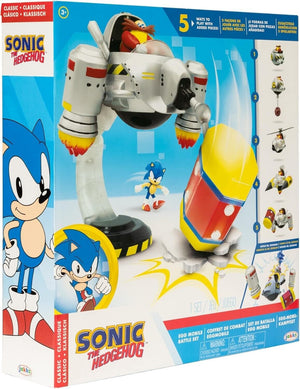 Sonic The Hedgehog Egg Mobile Battle Set Action Figures Collectible Play Gift