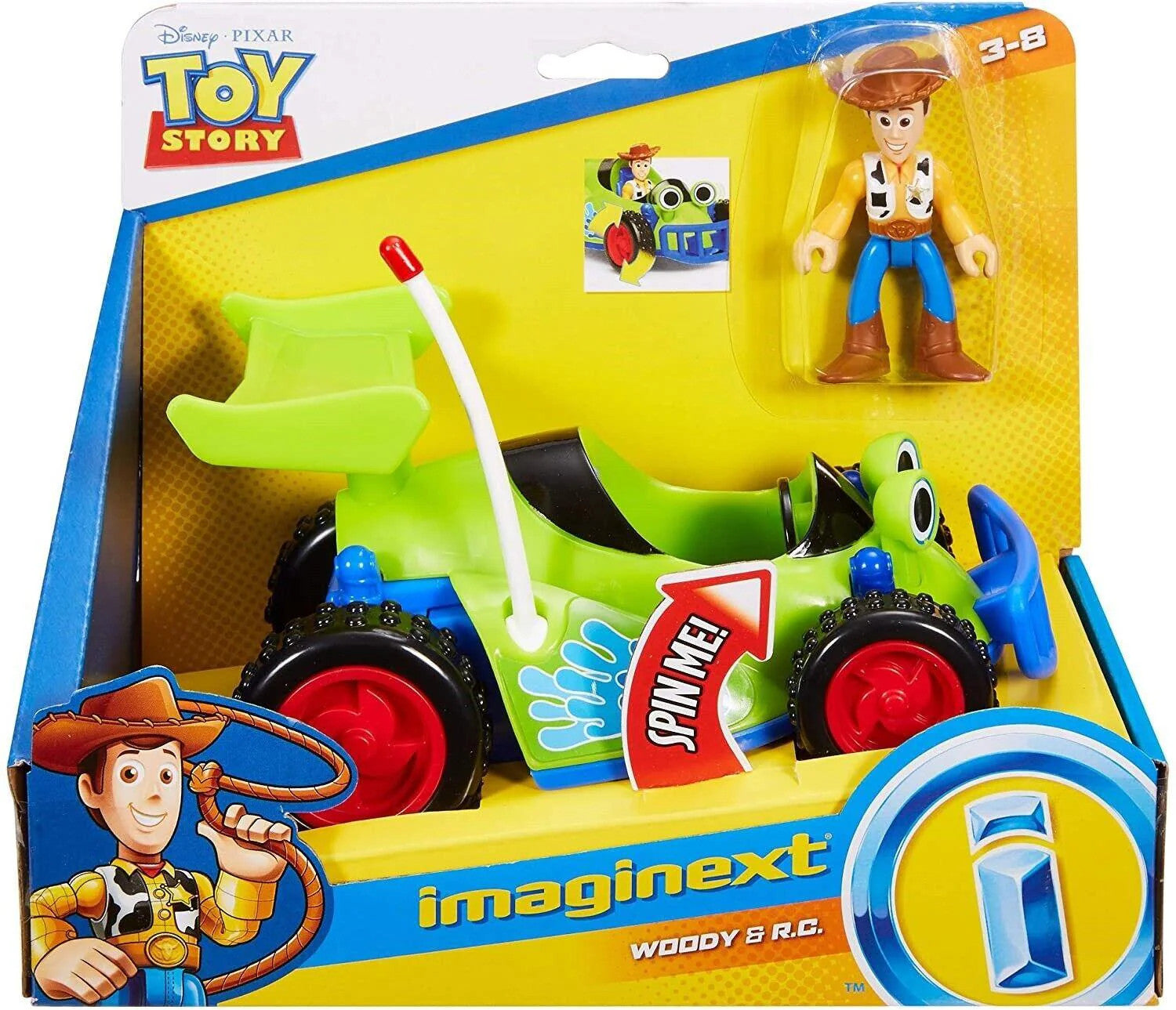 Disney Toy Story Woody Buzz Lightyear Pizza Planet Truck Ages 3+ Car Play Gift