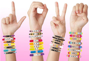 Crayola Creations DIY Bracelets Craft Set Children Chains Beads Storage Box