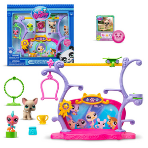 Littlest Pet Shop Pets Got Talent Playset Collectible Figures Accessories 3+