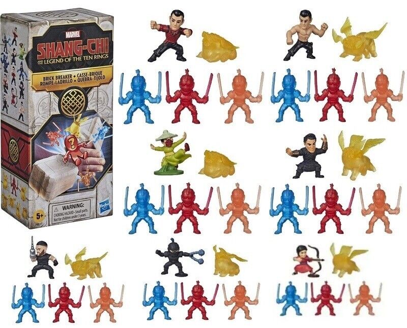 Marvel Superhero 5 Mini Figures Shang-Chi And Legend Of Ten Rings Brick Breaker