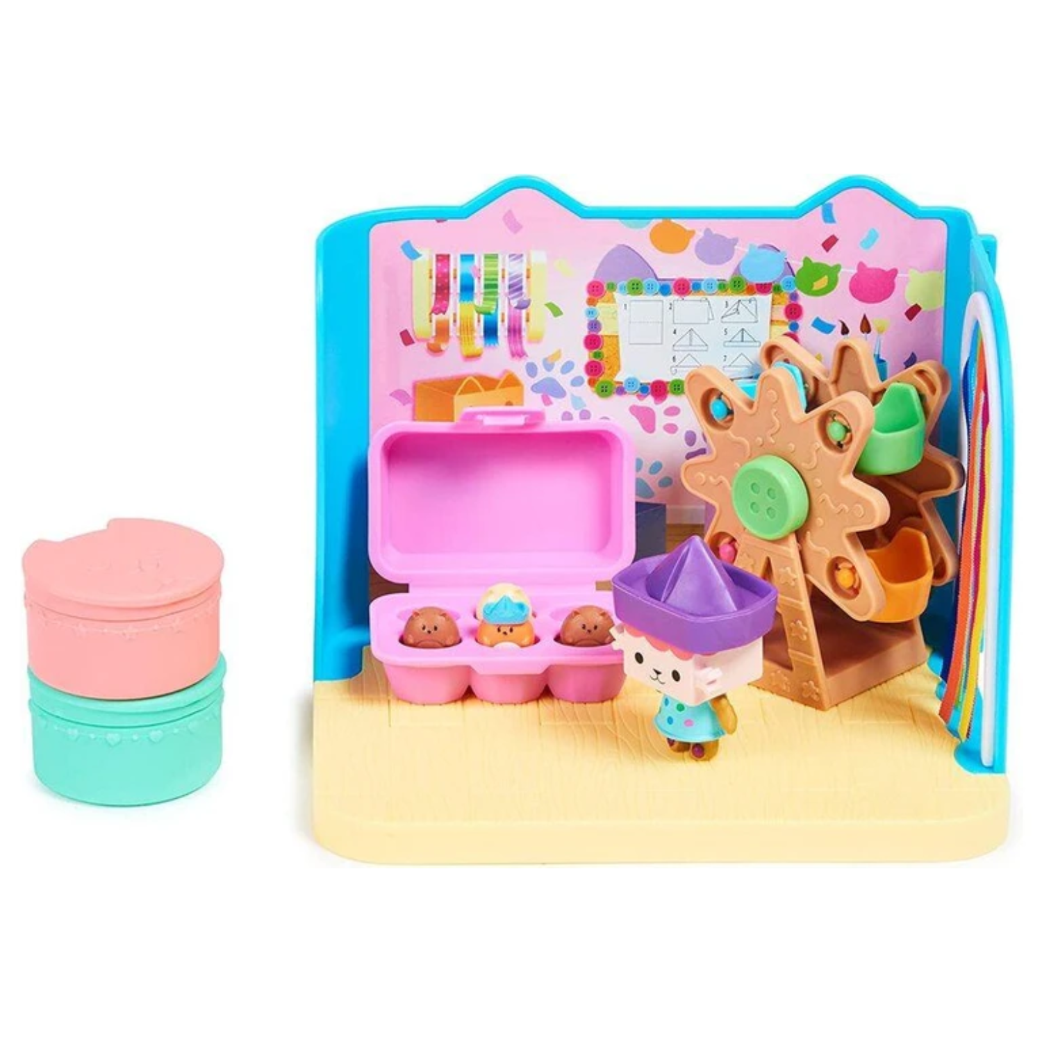 Gabby's Dollhouse Baby Box Craft-A-Riffic Deluxe Room Playset Gabby Play Gift