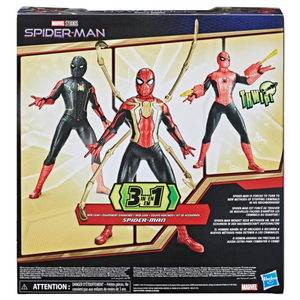Spiderman No Way Home Deluxe 13-Inch-Scale Web Gear Action Suit Upgrade New Toy