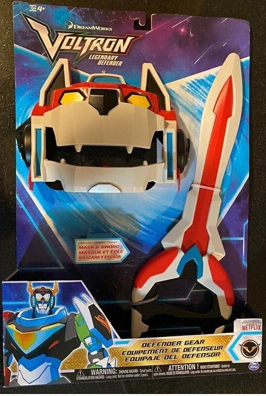 Red Lion Defender Gear-Roleplay Set Ages 4+ Toy Play Fight Lion Gift