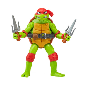 TMNT Raphael Movie Roleplay & Action Figure Bundle Hero Playset for Kids Ages 4+