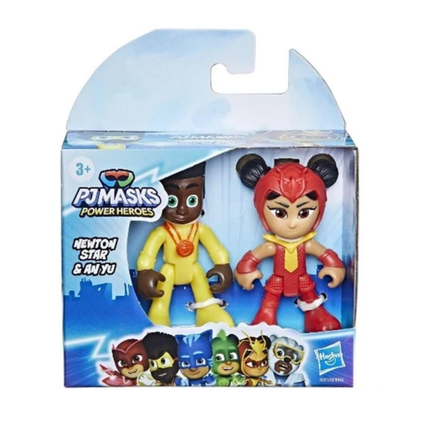 PJ Masks Disney Junior 2.5-Inch Mini Figure 2-Pack Newton Star & An