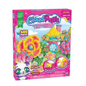 ORB CloudPuffz Fairies Design Kit Build Magical Worlds + Surprise Pet Inside 6+