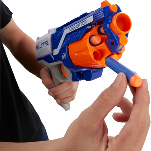 Nerf Elite Disruptor Blaster with 6-Dart Rotating Drum and Slam-Fire Action Toy