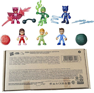 PJ Masks Day-to-Night Heroes 6 Transform Figures 11 Accessories Ages 3+ New Toy