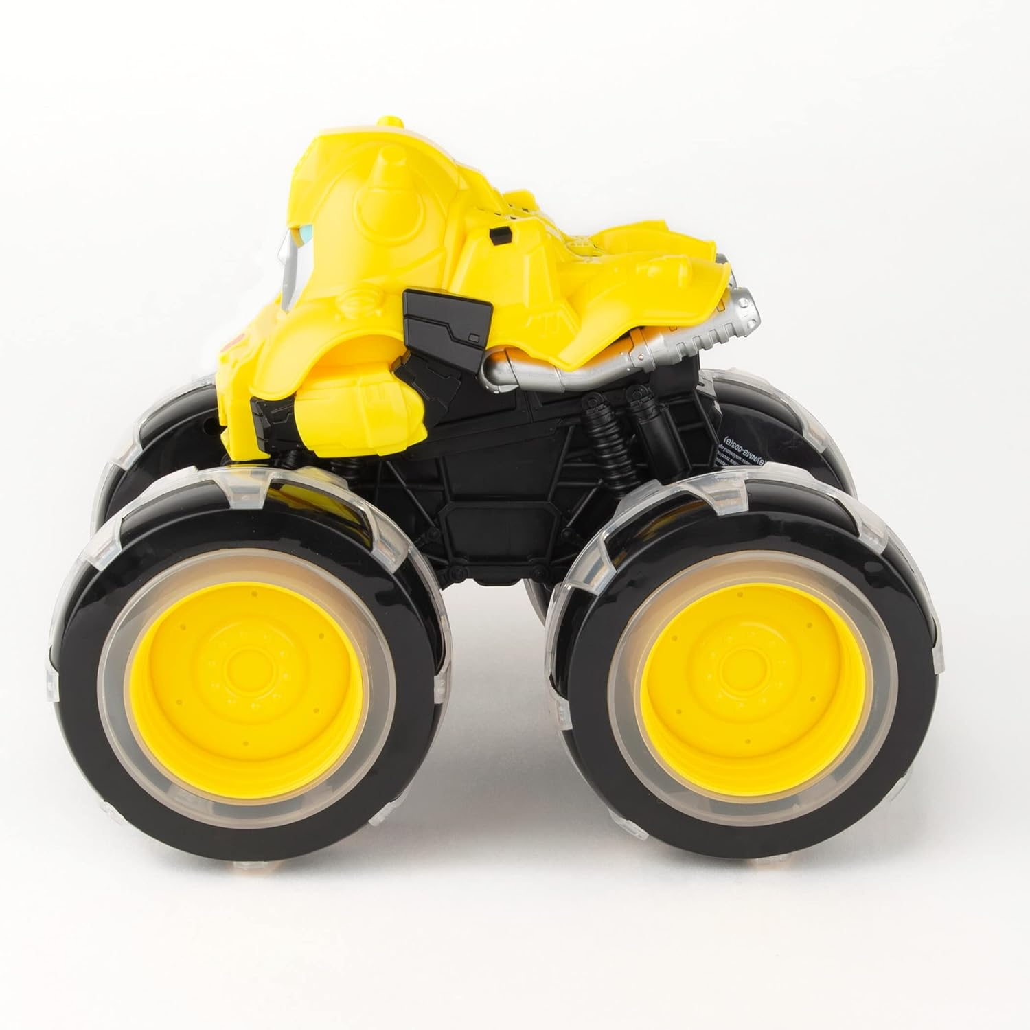 Transformers Bumblebee Monster Treads Truck Toy with Light-Up Wheels for Kids 3+