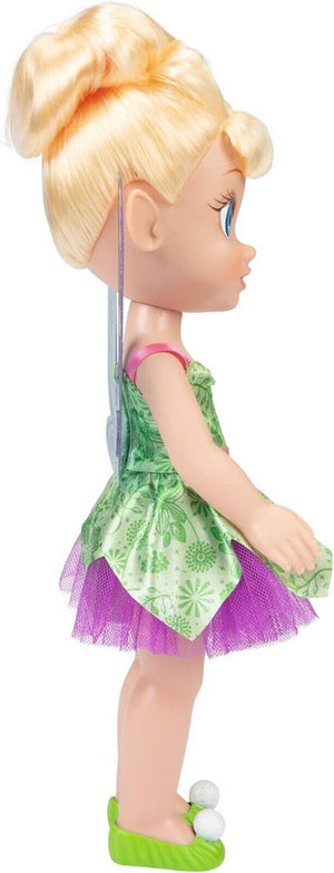 Disney Fairies Tinker Bell Large Doll 14" Green Dress Pretend Play Gift Fairy