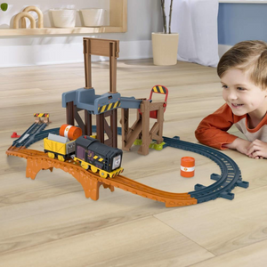 Thomas and Friends Motorized Toy Train Set Diesel Lift Load Construction