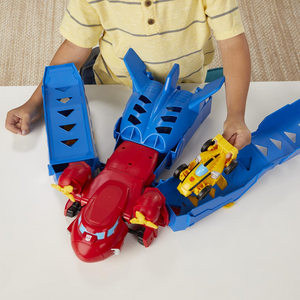 Transformers Optimus Prime Jumbo Jet Wing Racer Bumblebee Plane Car Robot Play