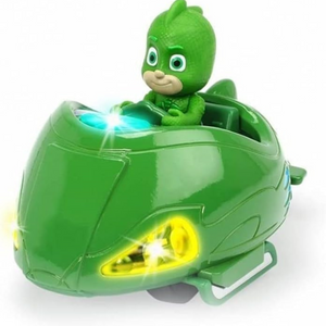 PJ Masks Gekko Diecast Racer Car with Lights Sounds by Dickie Toys
