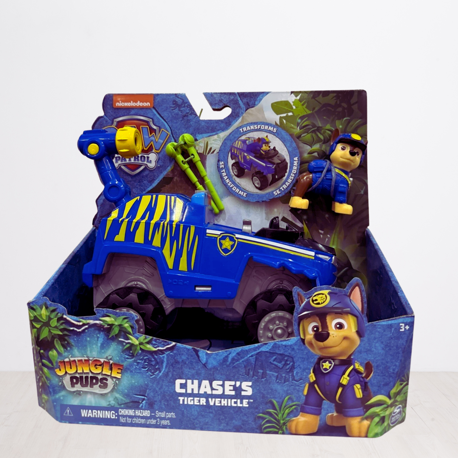 PAW Patrol Chase Jungle Pups Vehicle New Toy Truck with Collectible