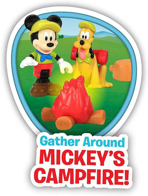 Disney Junior Mickey Mouse Outdoor and Explore Camper Ages 3+ Toy Pet Pluto Van