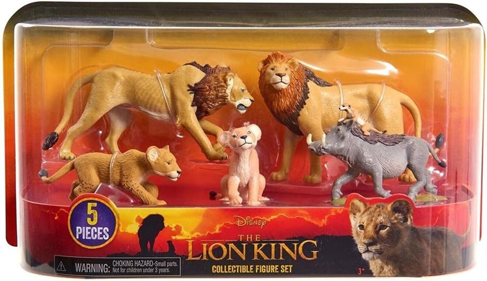Disney Lion King Young 5 Pack Figures Nala Scar Young Simba Simba Timon New Toy
