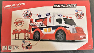 Dickie toys action series-Ambulance service- try me light + sound toys