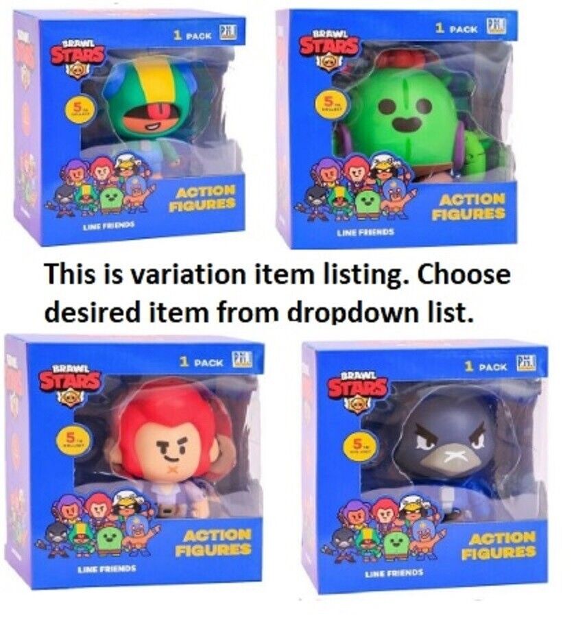 Brawl Stars Single Pack Colt Spike Leon Crow Fight Video Game